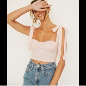 Verge Girl Italian Style Tie Top
